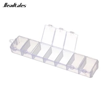 Beadtales 1PC White Clear Plastic 7 Slot Rectangle Display Cases Boxes Storage for Stud Earring Beads Jewelry Findings DIY
Beadtales 1PC White Clear Plastic 7 Slot Rectangle Display Cases Boxes Storage for Stud Earring Beads Jewelry Findings DIY