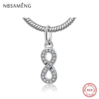Authentic 925 Sterling Sliver Bead Charm Full Crystal Number Eight Pendant Beads Fit Pandora Bracelets & Bangles Jewelry YW20171
Authentic 925 Sterling Sliver Bead Charm Full Crystal Number Eight Pendant Beads Fit Pandora Bracelets & Bangles Jewelry YW20171