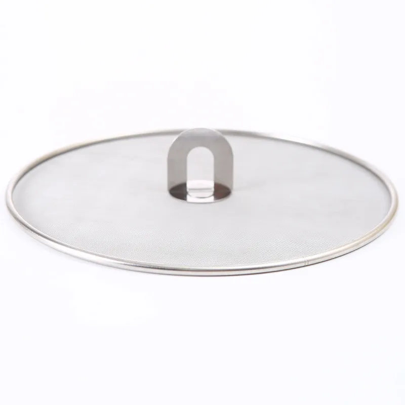 1PC Stainless Steel Splatter Screen Mesh Pan Pot Lid Cover Oil Resist Splash Guard Frying Cooking Kitchen Tools
1PC Stainless Steel Splatter Screen Mesh Pan Pot Lid Cover Oil Resist Splash Guard Frying Cooking Kitchen Tools