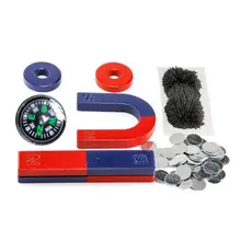 Bar Ring Horseshoe Compass Magnets Physics Science Experiment Tools Kids Toy Easy to Operate Durable Science Experiment Tools
Bar Ring Horseshoe Compass Magnets Physics Science Experiment Tools Kids Toy Easy to Operate Durable Science Experiment Tools