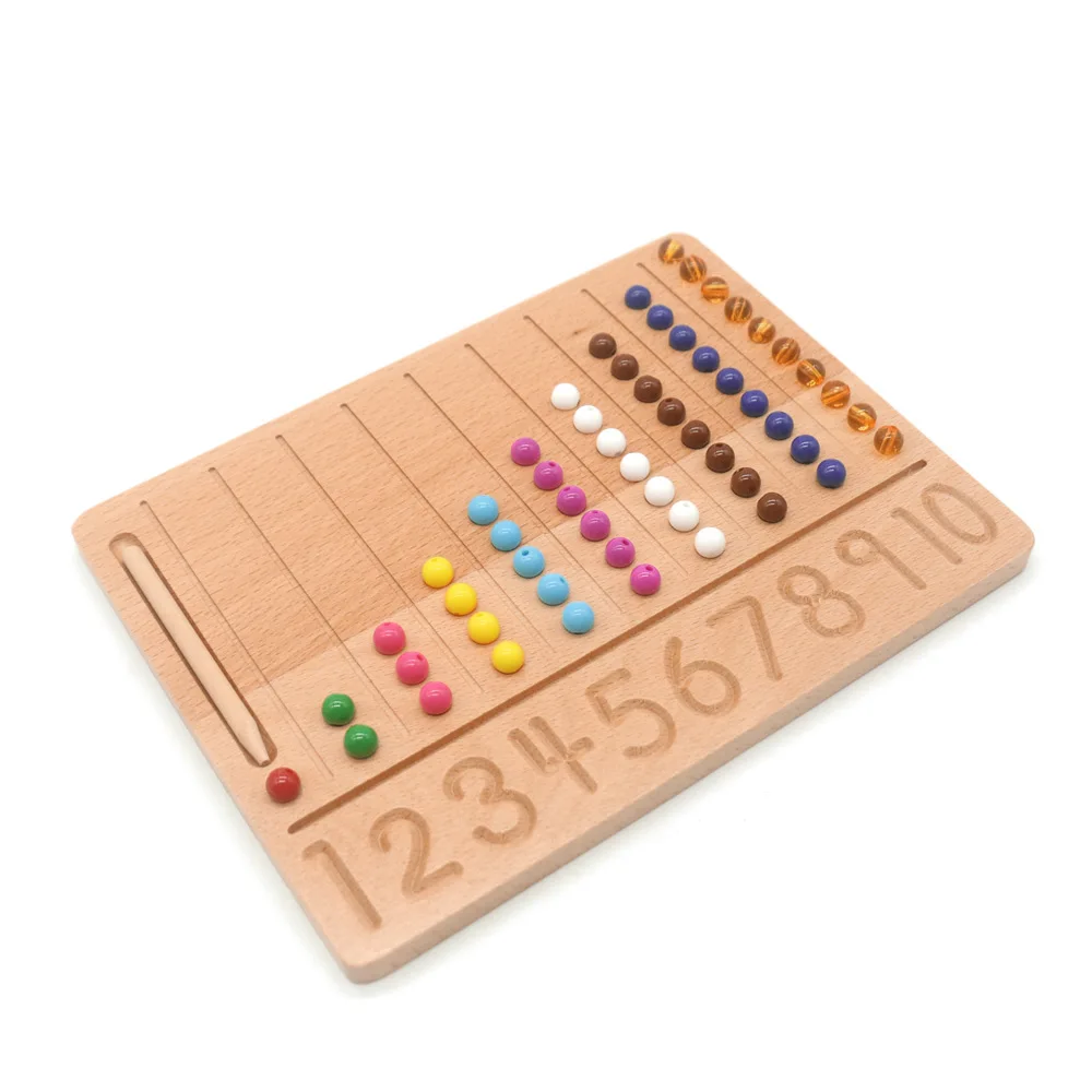 Montessori Materials Digitals 1-10 Numbers Writing Board with Pen Handwriting Learning Toys For Children 3 Year Olds J2364H
Montessori Materials Digitals 1-10 Numbers Writing Board with Pen Handwriting Learning Toys For Children 3 Year Olds J2364H