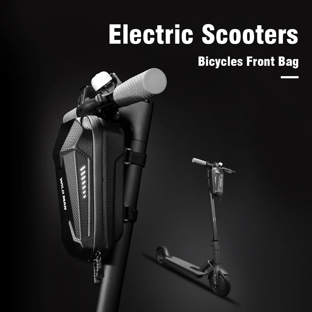 WILD MAN Bicycles Front Bag Electric Scooters MTB Bike Handbar Bag with Reflective Rainproof Design for Xiaomi M365 ES1 ES2 ES3
WILD MAN Bicycles Front Bag Electric Scooters MTB Bike Handbar Bag with Reflective Rainproof Design for Xiaomi M365 ES1 ES2 ES3