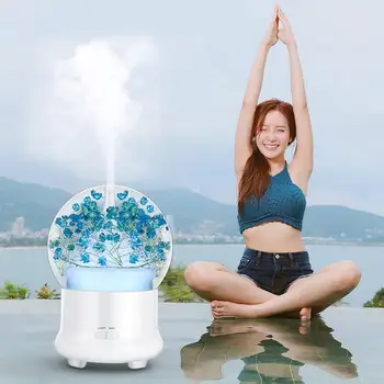 100ML Eternal Flower Aromatherapy Humidifier Machine with Colorful Night Light Home Essential Oil Diffuser Air Humidification
100ML Eternal Flower Aromatherapy Humidifier Machine with Colorful Night Light Home Essential Oil Diffuser Air Humidification