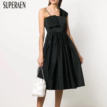 SuperAen Fashion Sleeveless Dress Women Irregular 2020 Summer New Wild Ladies Dress High Waist Solid Color Women Clothing
SuperAen Fashion Sleeveless Dress Women Irregular 2020 Summer New Wild Ladies Dress High Waist Solid Color Women Clothing
