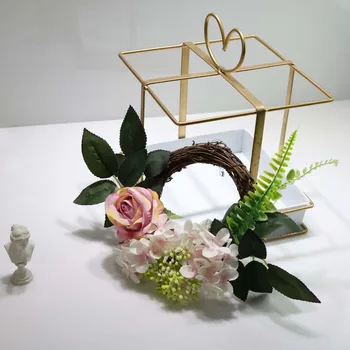 Artificial Flower Wreath Simulation Floral Decor Garland Plastic Cloth Fake Flower Wreath
Artificial Flower Wreath Simulation Floral Decor Garland Plastic Cloth Fake Flower Wreath