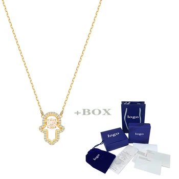 MULIER 2019 New High Quality LUCKILY Necklace Fresh Romantic Glorious Crystal Send Girlfriend Mother Luxury Jewelry Gifts
MULIER 2019 New High Quality LUCKILY Necklace Fresh Romantic Glorious Crystal Send Girlfriend Mother Luxury Jewelry Gifts