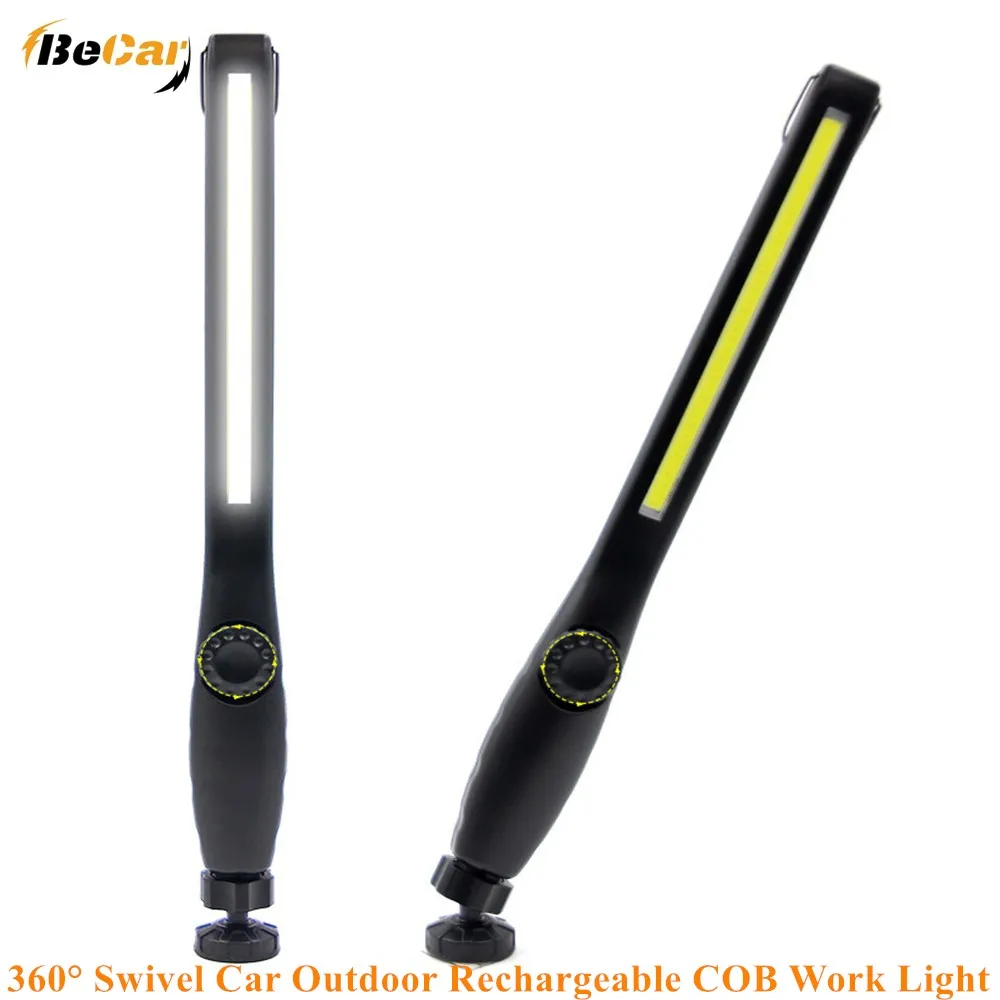 2PCS BeCar 2400 mAh LED Work Light Car Repair Rechargeable COB Work Light with Magnetic Base 360 Swivel for Home Outdoor Camping
2PCS BeCar 2400 mAh LED Work Light Car Repair Rechargeable COB Work Light with Magnetic Base 360 Swivel for Home Outdoor Camping