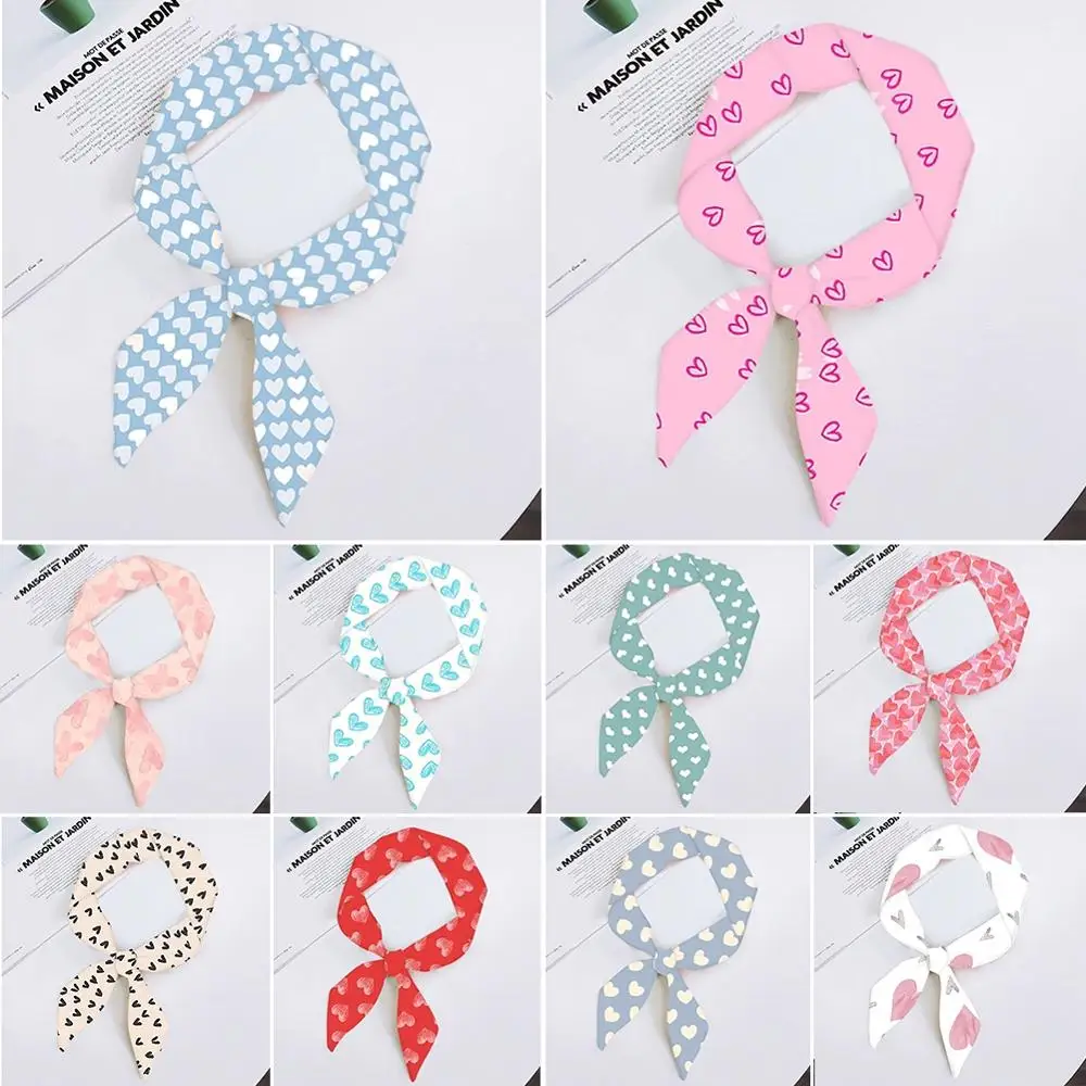 Love Heart Pattern Women's Small Silk Scarf Variety Soft Decor Scarve Mutiple-Function Twill Smooth HandBag Ribbons
Love Heart Pattern Women's Small Silk Scarf Variety Soft Decor Scarve Mutiple-Function Twill Smooth HandBag Ribbons