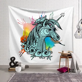Gradient Flower Unicorn Tapestry 3D Printing Tapestrying Rectangular Home Decor Wall Hanging 03
Gradient Flower Unicorn Tapestry 3D Printing Tapestrying Rectangular Home Decor Wall Hanging 03