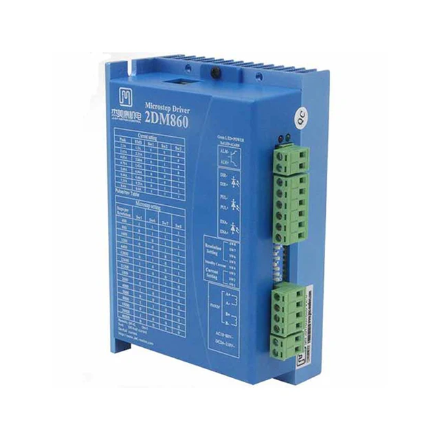 A15-- 2DM860 32-bit DSP two-phase stepper driver 86 stepper motor driver 2DM860 can drive two-phase 57/86 stepper motor
A15-- 2DM860 32-bit DSP two-phase stepper driver 86 stepper motor driver 2DM860 can drive two-phase 57/86 stepper motor