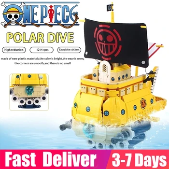 1214 PCS SY6295 ONE PIECE Series Anime Pirate Ship Model MOC Building Blocks Bricks Creative Toys Children Christmas Gifts
1214 PCS SY6295 ONE PIECE Series Anime Pirate Ship Model MOC Building Blocks Bricks Creative Toys Children Christmas Gifts