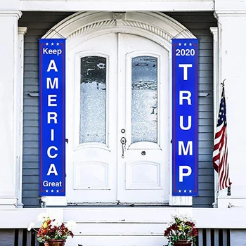 Donald Trump Flag Banner Keep America Great Flag Porch Sign For President 2020 Hanging Garland America Party Decoration 
Donald Trump Flag Banner Keep America Great Flag Porch Sign For President 2020 Hanging Garland America Party Decoration