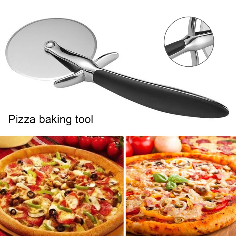 Pizza Cutter Wheel Round Sharp Zinc Alloy Blades Pizza Slicer Kitchen Tool with Thickening Handle FPing
Pizza Cutter Wheel Round Sharp Zinc Alloy Blades Pizza Slicer Kitchen Tool with Thickening Handle FPing