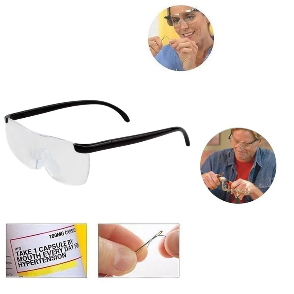 1.6X Magnifying Reading Glasses Flameless Lightweight Eyewear Magnifier 250 Degree Vision Lens for The Elderly Toiletry Kits NEW
1.6X Magnifying Reading Glasses Flameless Lightweight Eyewear Magnifier 250 Degree Vision Lens for The Elderly Toiletry Kits NEW