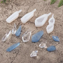 5Pcs Gem Crystal Silicone Resin Molds Pendant Molds Mirror Silicone Jewelry Molds Epoxy Resin for Earring Necklace Making
5Pcs Gem Crystal Silicone Resin Molds Pendant Molds Mirror Silicone Jewelry Molds Epoxy Resin for Earring Necklace Making