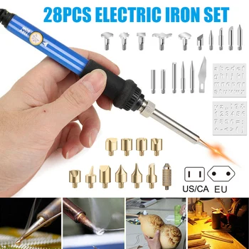 Wood Burning Pyrography Kit 28pcs Heats Quickly Lightweight Easy to Operate for Wood Leather QJS Shop
Wood Burning Pyrography Kit 28pcs Heats Quickly Lightweight Easy to Operate for Wood Leather QJS Shop