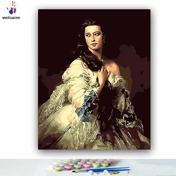 DIY Coloring paint by numbers Mrs. Rimsky Korsakov pictures Abstract figure paintings by numbers with kits 40x50 framed
DIY Coloring paint by numbers Mrs. Rimsky Korsakov pictures Abstract figure paintings by numbers with kits 40x50 framed