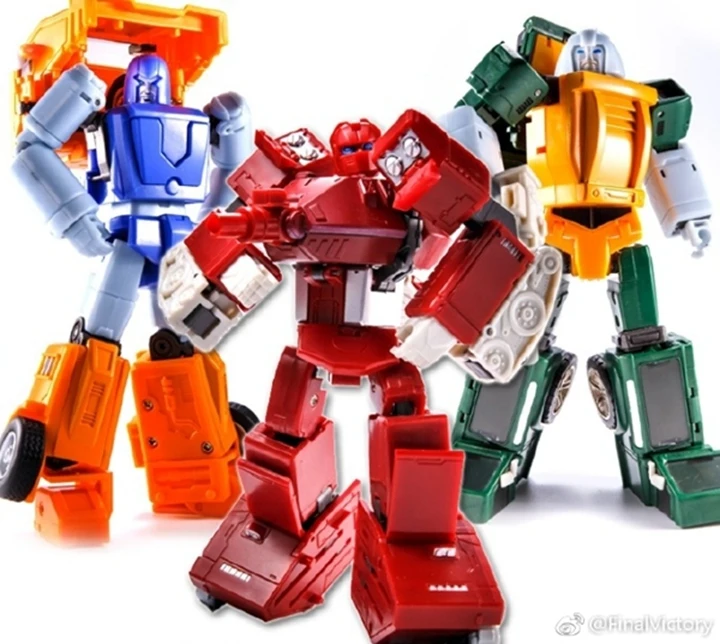 FinalVictory FV G1 Transformation War Machine Brawn Huffer Set of 3 Mighty Warriors Action Figure Robot Toys
FinalVictory FV G1 Transformation War Machine Brawn Huffer Set of 3 Mighty Warriors Action Figure Robot Toys
