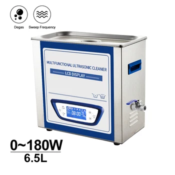 6.5L Ultrasonic Cleaning Machine silent Design Timer Heater Degassing Metal Glassware Lab Oil Rust Degreaser Ultrasonic Cleaner
6.5L Ultrasonic Cleaning Machine silent Design Timer Heater Degassing Metal Glassware Lab Oil Rust Degreaser Ultrasonic Cleaner