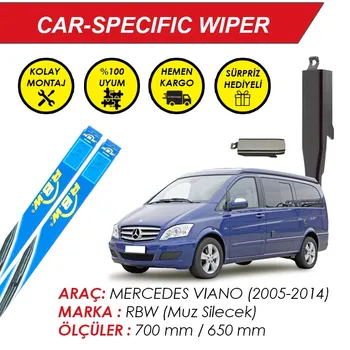 RBW Windscreen Wiper Blades for Mercedes Viano Wiper Fit Push Button Arms 2005-2014
RBW Windscreen Wiper Blades for Mercedes Viano Wiper Fit Push Button Arms 2005-2014