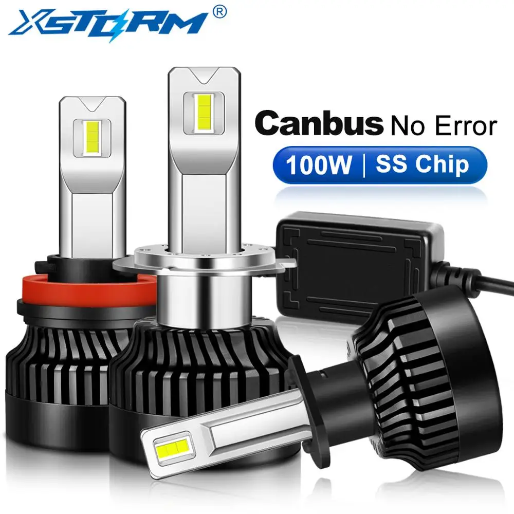 2Pcs 100W 25000LM LED Headlight H1 H7 LED Canbus H8 H11 9005 HB3 9006 HB4 9012 HIR2 Car Lights Bulb Turbo Auto Fog Lamp 12V 24V
2Pcs 100W 25000LM LED Headlight H1 H7 LED Canbus H8 H11 9005 HB3 9006 HB4 9012 HIR2 Car Lights Bulb Turbo Auto Fog Lamp 12V 24V