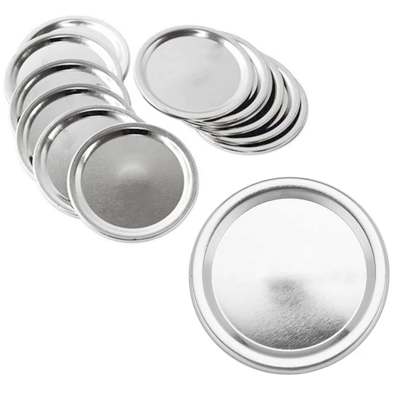 48 Packs Of Wide-Mouth Mason Cans with Lids, Split Cans with Lids Compatible with Wide-Mouth Mason Cans (86 mm Lids)
48 Packs Of Wide-Mouth Mason Cans with Lids, Split Cans with Lids Compatible with Wide-Mouth Mason Cans (86 mm Lids)