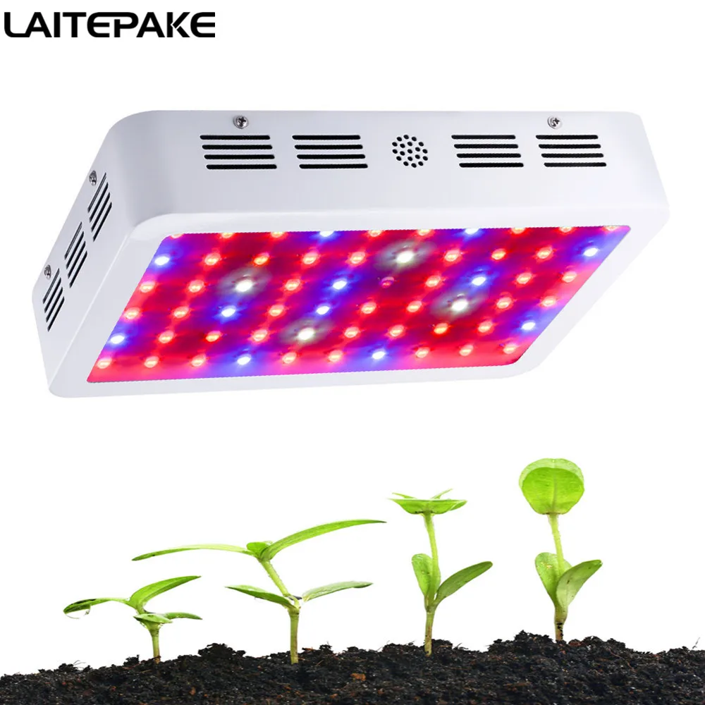LAITEPAKE II 600W Double Chips LED Grow Light Kit Full Spectrum Red/Blue/UV/IR 410-730nm For Indoor Plants and Flower Phrase
LAITEPAKE II 600W Double Chips LED Grow Light Kit Full Spectrum Red/Blue/UV/IR 410-730nm For Indoor Plants and Flower Phrase