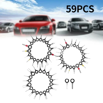 Terminal Removal Tool Kit for Car, Wire Connector Pin Release Key Extractor Tools Set for Most Connector Terminal(59 Pieces)
Terminal Removal Tool Kit for Car, Wire Connector Pin Release Key Extractor Tools Set for Most Connector Terminal(59 Pieces)