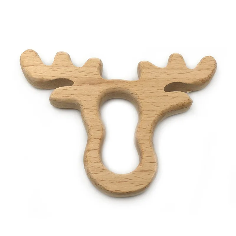 DIY Wooden Teethers Food Grade Beech Wood Antlers Shape Pacifier Chain 3C Certification Wooden Baby Teether Toys Newborn Gift
DIY Wooden Teethers Food Grade Beech Wood Antlers Shape Pacifier Chain 3C Certification Wooden Baby Teether Toys Newborn Gift
