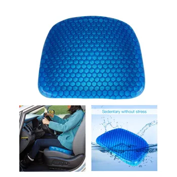 Comfort Chair Seat Cushion Gel Seat Cushion Durable Gel Cushion Non-Slip Home Office Vehicle Seat Pad For Pressure Relief 
Comfort Chair Seat Cushion Gel Seat Cushion Durable Gel Cushion Non-Slip Home Office Vehicle Seat Pad For Pressure Relief