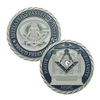 Euro Masonic Association Under A Brotherhood Of Man The Fatherhood Of God Silver Plated Coin Token Challenge Commemorative Coins
Euro Masonic Association Under A Brotherhood Of Man The Fatherhood Of God Silver Plated Coin Token Challenge Commemorative Coins