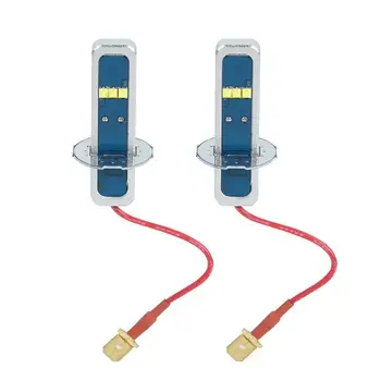 Car Lights 1 Pair H3 LED Light Bulbs 3030 6SMD 36W 6000K 1100LM Aluminum Alloy Car Headlights Fog Lamp Bulbs White Light
Car Lights 1 Pair H3 LED Light Bulbs 3030 6SMD 36W 6000K 1100LM Aluminum Alloy Car Headlights Fog Lamp Bulbs White Light