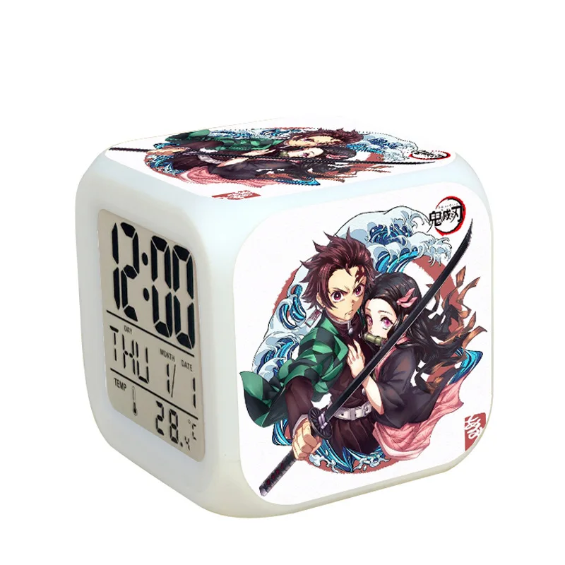 Anime Peripheral Ghost Killing Blade Seven Color Alarm Clock Snooze Function Best Seller Products Atomic Clock Digital Clock
Anime Peripheral Ghost Killing Blade Seven Color Alarm Clock Snooze Function Best Seller Products Atomic Clock Digital Clock