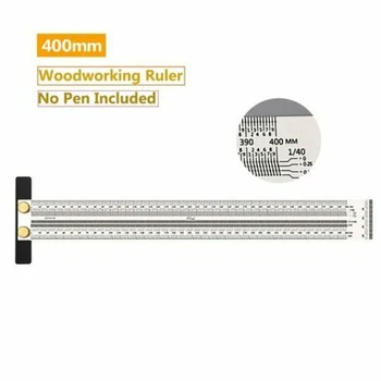 Ultra Precision Marking Ruler Woodworking Scribing Angle Measuring Ruler for Builders Craftsmen _WK
Ultra Precision Marking Ruler Woodworking Scribing Angle Measuring Ruler for Builders Craftsmen _WK