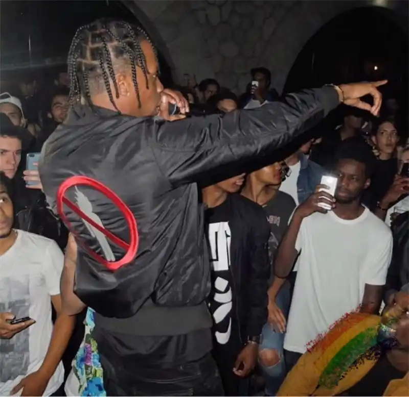 travis scott no bystanders hoodie