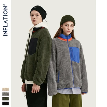 INFLATION Men Berber Fleece Winter Jacket Coat 2020 High Street Loose Fit Poler Fleece Men Coat High Collar Men Jacket 9744W
INFLATION Men Berber Fleece Winter Jacket Coat 2020 High Street Loose Fit Poler Fleece Men Coat High Collar Men Jacket 9744W