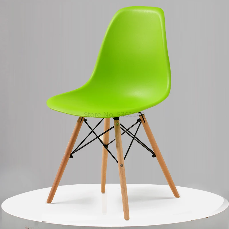Modern Simple Lazy Chair Restaurant Bench Dining Chair Nordic Solid Wood Student Backrest Chair