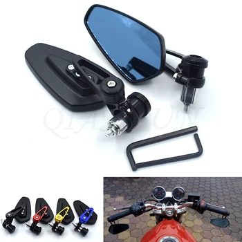 Universal 7/8"" 22mm handlebar end motorcycle rearview mirror For Yamaha FZ1 FZ6 Fazer FZ8 FZ6R XJ6 MT-07 MT-09 MT09 
Universal 7/8"" 22mm handlebar end motorcycle rearview mirror For Yamaha FZ1 FZ6 Fazer FZ8 FZ6R XJ6 MT-07 MT-09 MT09