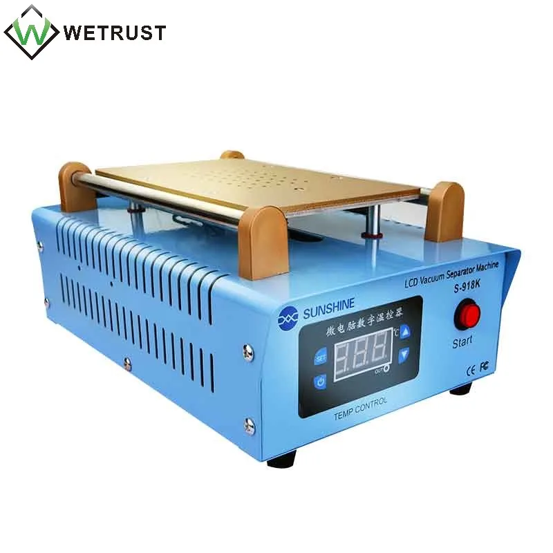 SUNSHINE Built-in Pump Vacuum Glass LCD Screen Touch Screen Separator Machine Max 8.5 Size Mobile Phone Disassemble Repair Tool
SUNSHINE Built-in Pump Vacuum Glass LCD Screen Touch Screen Separator Machine Max 8.5 Size Mobile Phone Disassemble Repair Tool