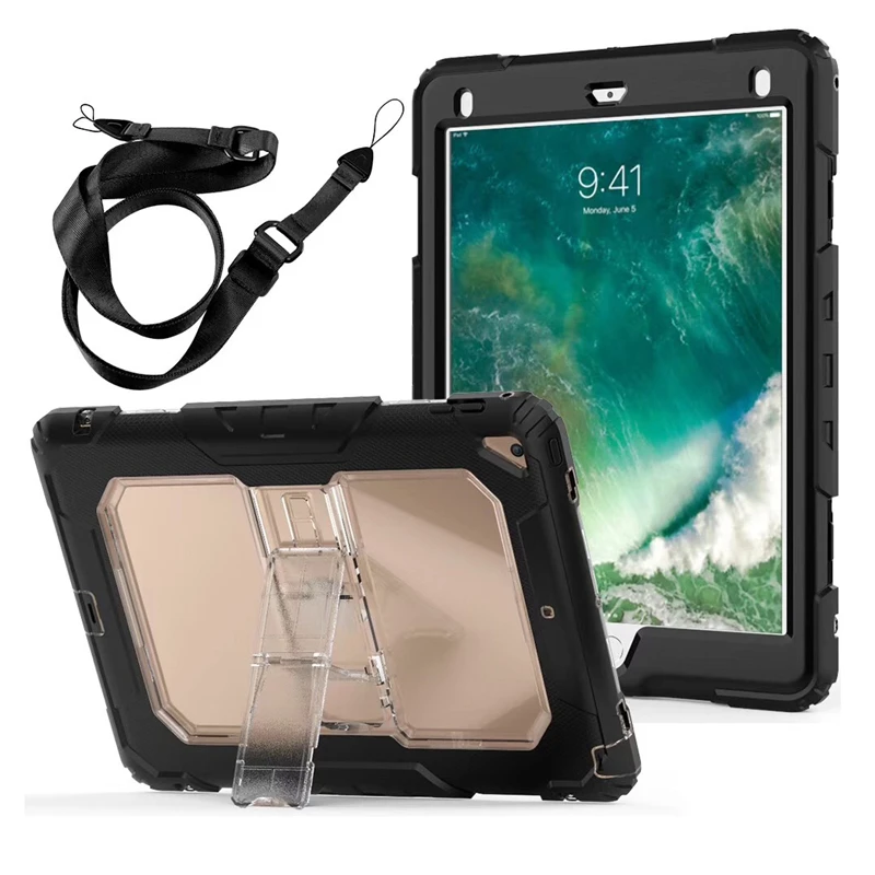 PC Case with Strap for iPad Pro 10.5 Air 10.5inch Tablet Built-in Stand Protect Back Cover
PC Case with Strap for iPad Pro 10.5 Air 10.5inch Tablet Built-in Stand Protect Back Cover