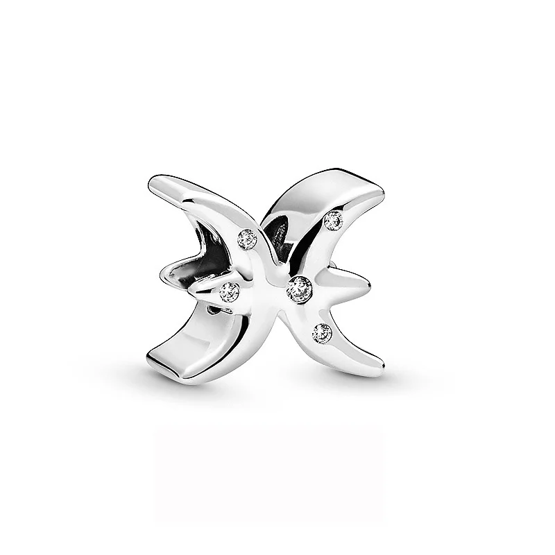 Charms Fit Bracelet 925 Sterling Silver Charm Original Sparkling Pisces Zodiac Charm 2020 Crystal Jewelry
Charms Fit Bracelet 925 Sterling Silver Charm Original Sparkling Pisces Zodiac Charm 2020 Crystal Jewelry
