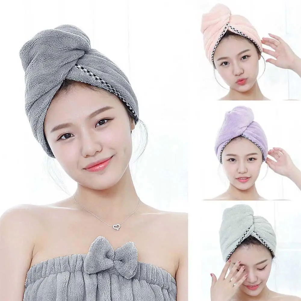 1Pc Quick Dry Hair Cap Magic Microfiber Bathing Striped Turban Wrap Towel Hat Bathroom Cute Long Hair Hair-drying Shower Towel
1Pc Quick Dry Hair Cap Magic Microfiber Bathing Striped Turban Wrap Towel Hat Bathroom Cute Long Hair Hair-drying Shower Towel