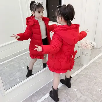 Winter Children Coat Baby Girl Warm Down Jacket Kids Fashion Printed Outerwear Children's Christmas Costume Dress For Girls
Winter Children Coat Baby Girl Warm Down Jacket Kids Fashion Printed Outerwear Children's Christmas Costume Dress For Girls