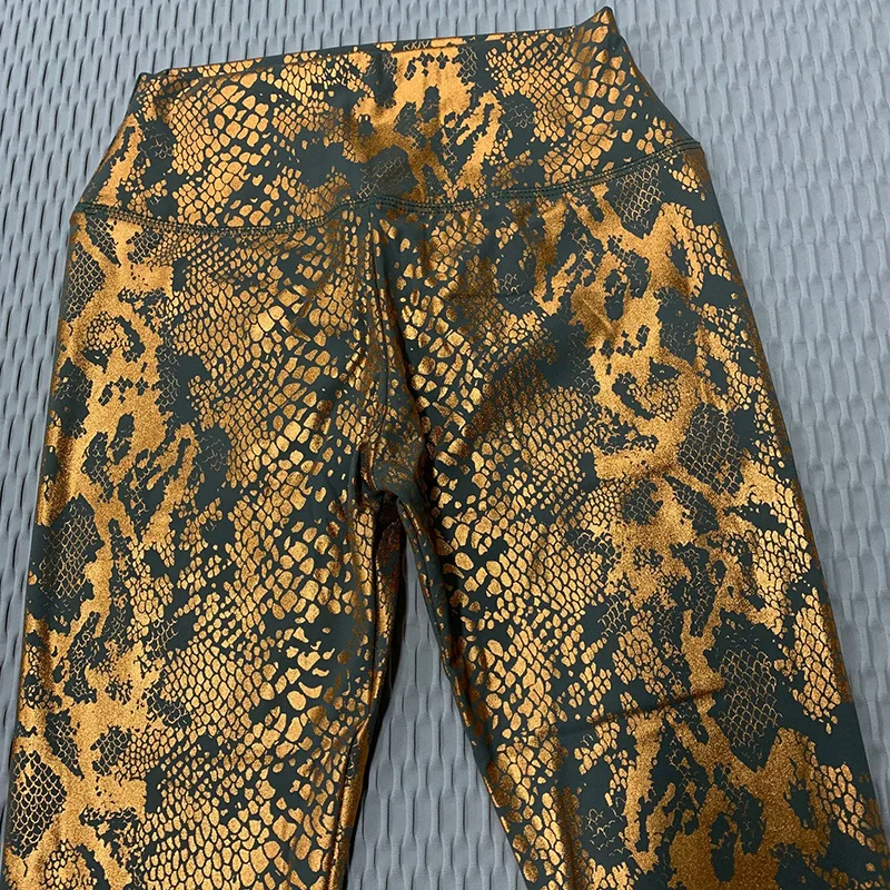 Elastic Snake Print Glitter Seamless Leggings Women Sexy Butt Lift High Waist Yoga Pants Fitness Push Up Gym Slim Leggings Elastic Snake Print Glitter Seamless Leggings Women Sexy Butt Lift High Waist Yoga Pants Fitness Push Up Gym Slim Leggings