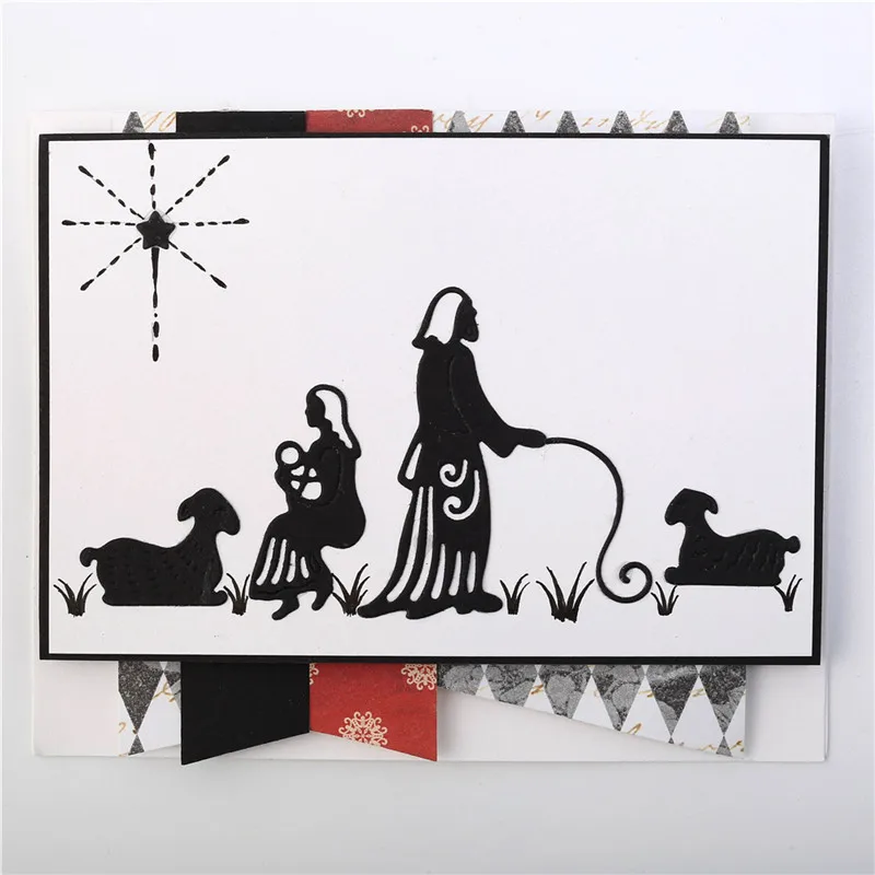Naifumodo Prayer Sheep Metal Cutting Dies Merry Christams DIY Etched Dies Craft Paper Card Making Scrapbooking Embossing New
Naifumodo Prayer Sheep Metal Cutting Dies Merry Christams DIY Etched Dies Craft Paper Card Making Scrapbooking Embossing New