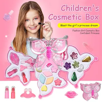 Big Butterfly Cosmetics Toys Princess Makeup Pretend Toy for Girls 3-6 Years Old
Big Butterfly Cosmetics Toys Princess Makeup Pretend Toy for Girls 3-6 Years Old
