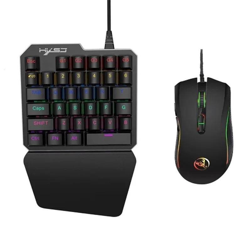 Ergonomic Computer USB Wired Keyboard Mouse Set 35 Keys Gaming Keyboard Mouse Combos for Desktop PC Laptop Gamer
Ergonomic Computer USB Wired Keyboard Mouse Set 35 Keys Gaming Keyboard Mouse Combos for Desktop PC Laptop Gamer