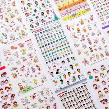 6pcs/set Cute Cat Pets Animals Bookmarks Sticker Pvc Cartoon Stickers Diary Sticker Scrapbook Decoration Stickers Stationery
6pcs/set Cute Cat Pets Animals Bookmarks Sticker Pvc Cartoon Stickers Diary Sticker Scrapbook Decoration Stickers Stationery