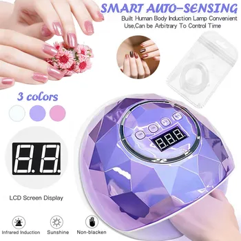UV LED Nail Dryer 86W Nail Gel Polish Curing Lamp Light with Bottom Timer LCD Display Quick Dry Lamp For Nail Manicure Tool L428
UV LED Nail Dryer 86W Nail Gel Polish Curing Lamp Light with Bottom Timer LCD Display Quick Dry Lamp For Nail Manicure Tool L428