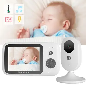 Wireless Monitor 3.2 in LCD 2.4G Wireless Baby Video Monitor 2 Way Audio Night Vision Security Camera 100-240V
Wireless Monitor 3.2 in LCD 2.4G Wireless Baby Video Monitor 2 Way Audio Night Vision Security Camera 100-240V